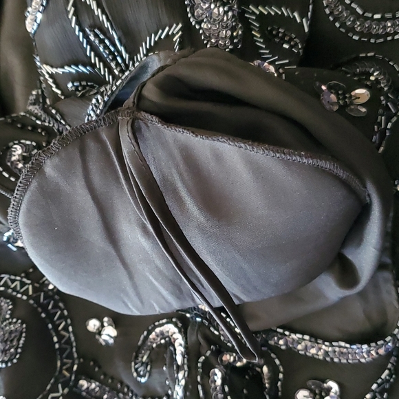 Scala chiffon beads/sequins top - Picture 12 of 12